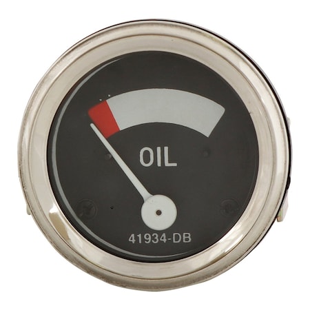 Aftermarket Oil Pressure Gauge Fits CaseInternational Models 41934DB